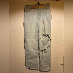 Abercrombie 90s straight high-rise curve love jeans